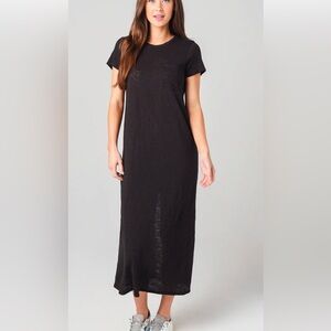 ATM Anthony Thomas Melillo Short Sleeve Crew Tee Midi Dress Size Medium